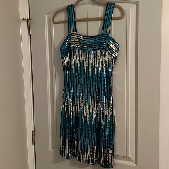Vintage lined sequin dress - Picture 1 of 4